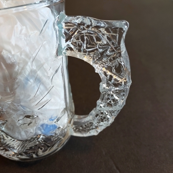 Vintage 1995 McDonald's Batman Forever Clear Glass Mug DC Comics - Picture 3 of 8